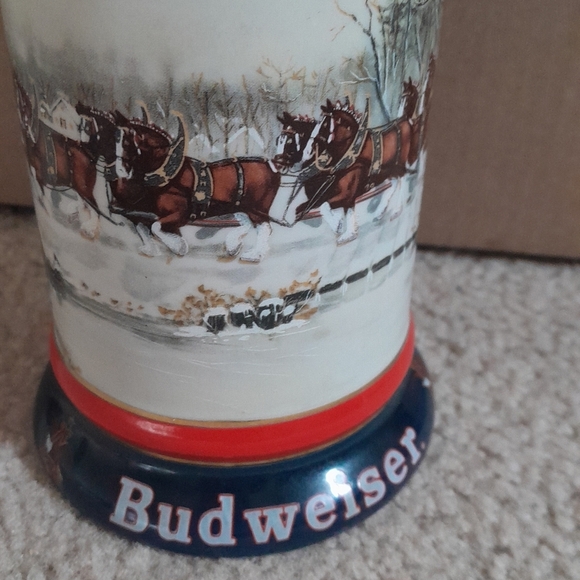 1990 Budweiser Collectible Beer Stein - Picture 2 of 6